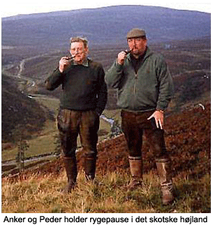 Anker & Peder i det skotske højland